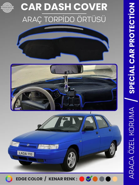 LADA 110 VEGA (1995-2007) Torpido Örtüsü Ön Panel Halı Torpido Koruma Tam Uyum Araca Özel Kaymaz ürün görseli 1