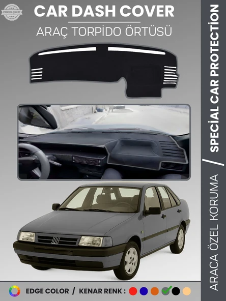 FIAT TEMPRA ANALOG MODEL DİJİTAL EKRAN Torpido Örtüsü Araca Özel Tam Uyum Kaymaz Kolay Montaj ürün görseli 1