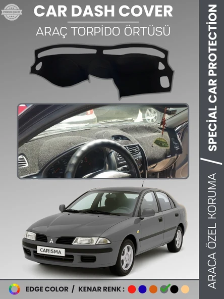 MITSUBISHI CARISMA KÜÇÜK EKRAN (1995-2004) Torpido Örtüsü Premium Kalite Özel Kesim ürün görseli 1