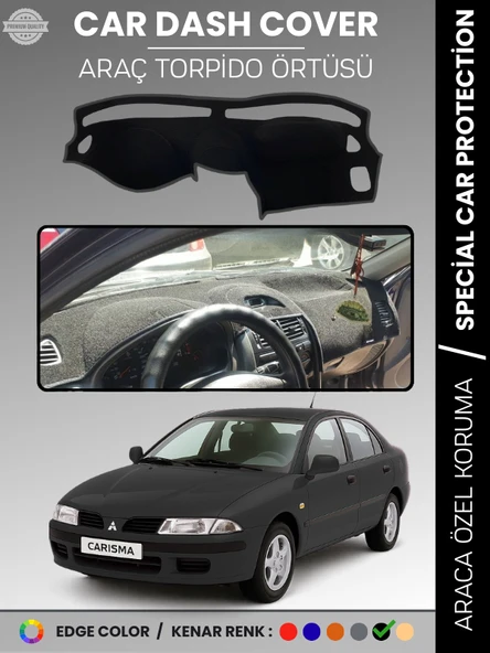 MITSUBISHI CARISMA KÜÇÜK EKRAN (1995-2004) Torpido Örtüsü Premium Kalite Özel Kesim ürün görseli 1