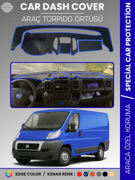 FIAT DUCATO X250 (2006-2014) AİRBAGSİZ Torpido Örtüsü Göğüs Torpido Koruma Çatlamayı Engeller ürün görseli 1
