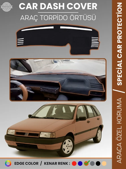FIAT TİPO ANALOG MODEL DİJİTAL EJRANLI Torpido Örtüsü Araca Özel Tam Uyum Kaymaz Kolay Montaj ürün görseli 1