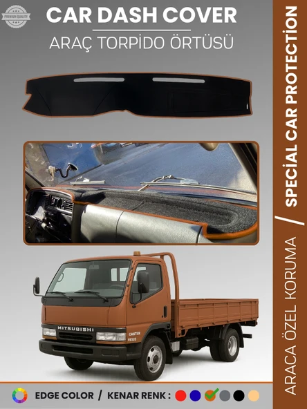 MITSUBISHI FUSO CANTER (1998-2006) Torpido Örtüsü Premium Kalite Torpido Koruma Özel Kesim UV Koruma ürün görseli 1