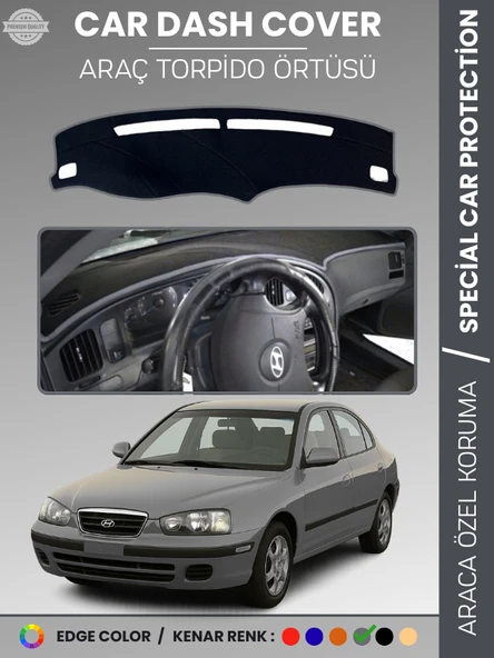 HYUNDAİ ELANTRA (1997-2006) Torpido Örtüsü Ön Panel Halı Araca Özel Çatlamayı Önler Kaymaz ürün görseli 1