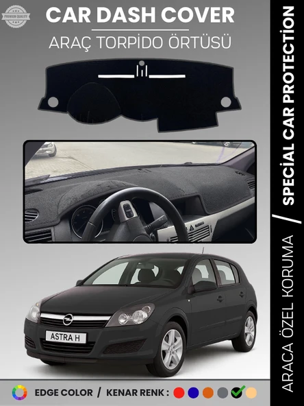 OPEL ASTRA H (2004-2011) Torpido Örtüsü Ön Göğüs Koruma Torpido Koruma Tam Uyum Çatlamayı Önler ürün görseli 1