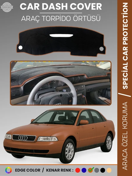 AUDI А4 (1994-2001) Torpido Örtüsü Panel Koruma Torpido Koruma Tam Uyum Çatlamayı Önler Kolay Montaj ürün görseli 1