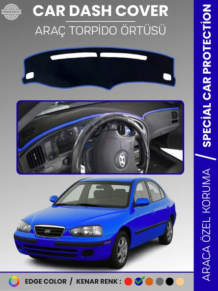 HYUNDAİ ELANTRA (1997-2006) Torpido Örtüsü Ön Panel Halı Araca Özel Çatlamayı Önler Kaymaz ürün görseli 1