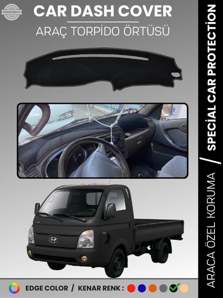 HYUNDAİ H100 PORTER (2004-2019) Torpido Örtüsü Torpido Koruma Tam Uyum Çatlamayı Önler Kolay Montaj ürün görseli 1