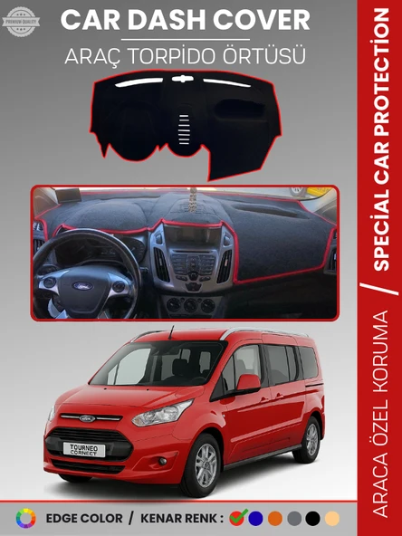 FORD TORNEO CONNECT (2013-2020) Torpido Örtüsü  Torpido Koruma Çatlamayı Engeller Tam Uyum ürün görseli 1