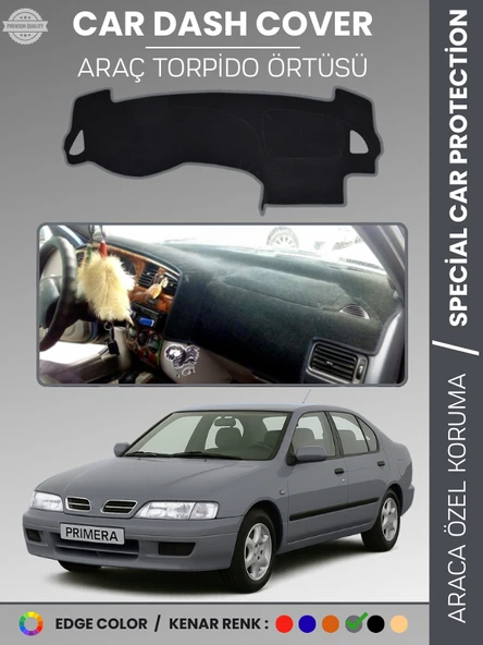 NİSSAN PRİMERA P11 (1996-2000) Torpido Örtüsü Premium Kalite Torpido Koruma Araca Özel UV Koruma ürün görseli 1