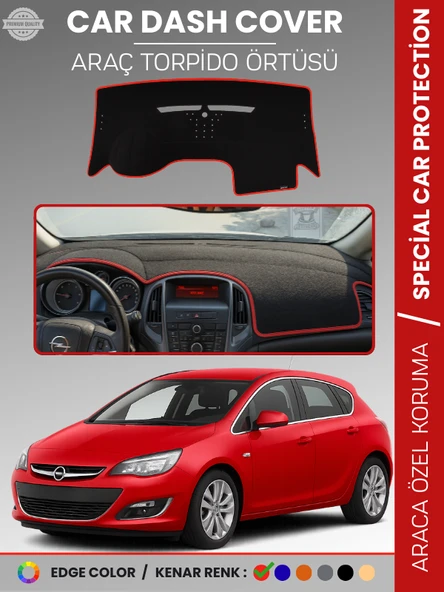 OPEL ASTRA J (2010-2015) Torpido Örtüsü Ön Göğüs Koruma Torpido Koruma Tam Uyum Çatlamayı Önler ürün görseli 1