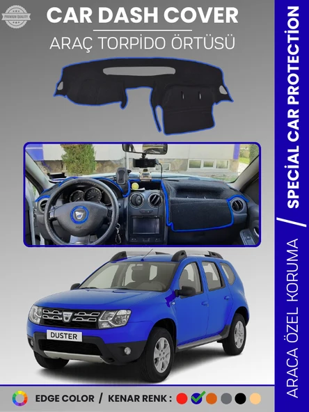 DACIA DUSTER (2015 +) Torpido Örtüsü Ön Göğüs Koruma Torpido Koruma Çatlamayı Engeller Tam Uyum ürün görseli 1