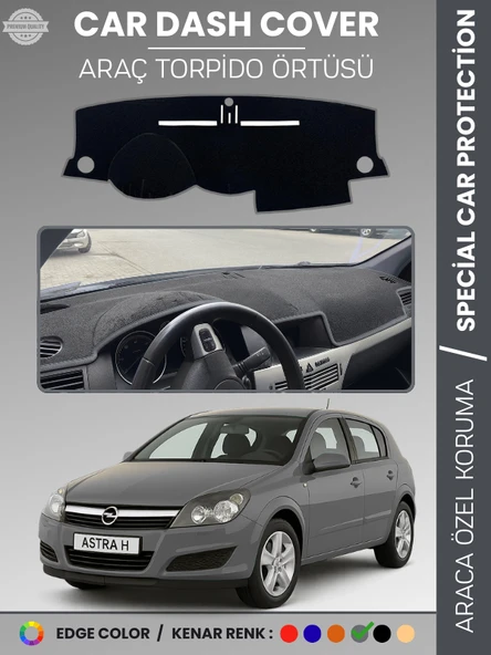 OPEL ASTRA H (2004-2011) Torpido Örtüsü Ön Göğüs Koruma Torpido Koruma Tam Uyum Çatlamayı Önler ürün görseli 1