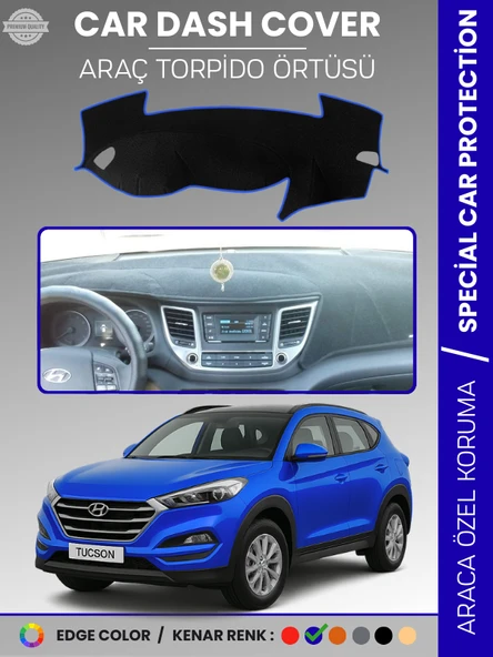 HYUNDAİ TUCSON (2016-2018) EKRANSIZ Torpido Ön Panel Torpido Koruma Çatlamayı Engeller Tam Uyum ürün görseli 1