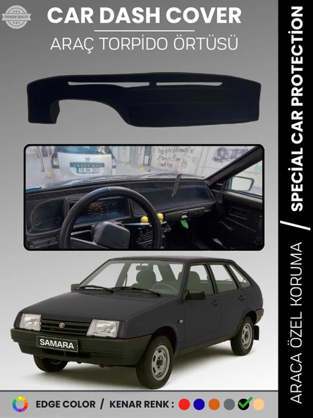 LADA SAMARA KARBİRATÖRLÜ (1990-2004) Torpido Örtüsü Torpido Koruma Tam Uyum Araca Özel Kaymaz ürün görseli 1