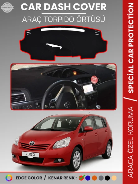 TOYOTA VERSO (2009-2018) Torpido Örtüsü Ön Göğüs Koruma Tam Uyum Kolay Montaj ürün görseli 1