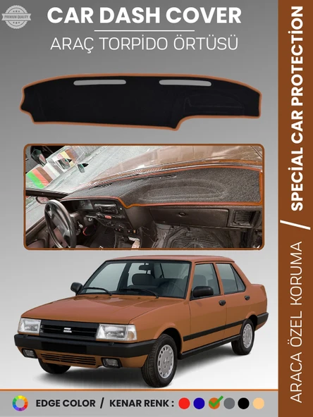TOFAŞ DOĞAN SLX / ŞAHİN SLX (1993-2002)YÜKSEK GÖĞÜS TORPİDO - Ön Göğüs Halı Torpido Koruma Tam Uyum ürün görseli 1