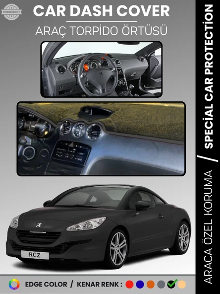 PEUGEOT PARTNER TEPEE (2008-2018) KAPAKLI Torpido Örtüsü Ön Göğüs Koruma Tam Uyum ürün görseli 1