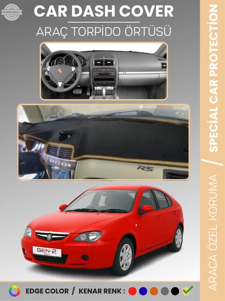 PROTON GEN-2 (2004-2011) Torpido Örtüsü Ön Göğüs Koruma Torpido Koruma Çatlamayı Engeller Tam Uyum ürün görseli 1