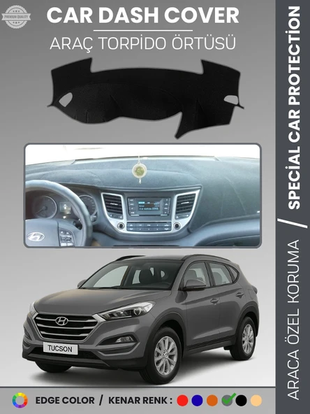 HYUNDAİ TUCSON (2016-2018) EKRANSIZ Torpido Ön Panel Torpido Koruma Çatlamayı Engeller Tam Uyum ürün görseli 1