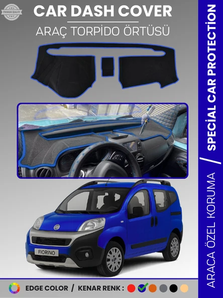 FIAT FİORİNO (2007-2024) Torpido Örtüsü Ön Göğüs Koruma Tam Uyum Çatlamayı Önler ürün görseli 1