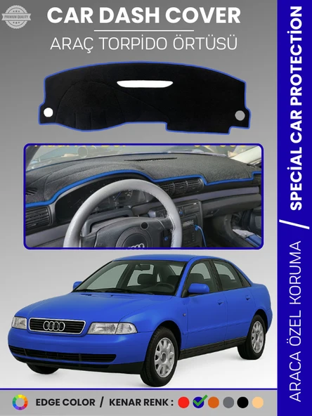 AUDI А4 (1994-2001) Torpido Örtüsü Panel Koruma Torpido Koruma Tam Uyum Çatlamayı Önler Kolay Montaj ürün görseli 1