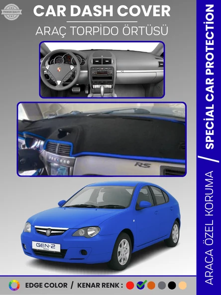 PROTON GEN-2 (2004-2011) Torpido Örtüsü Ön Göğüs Koruma Torpido Koruma Çatlamayı Engeller Tam Uyum ürün görseli 1