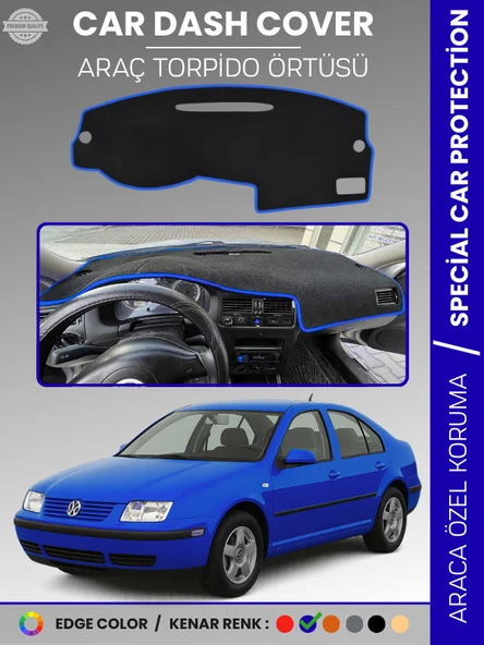 VOLKSWAGEN  JETTA (1997-2003) Torpido Örtüsü Ön Panel Torpido Koruma Tam Uyum Çatlamayı Önler ürün görseli 1
