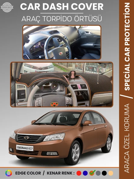 GEELY EMGRAND EC7 (2009-2017) Torpido Örtüsü Ön Göğüs Koruma Torpido Koruma Çatlamayı Önler ürün görseli 1