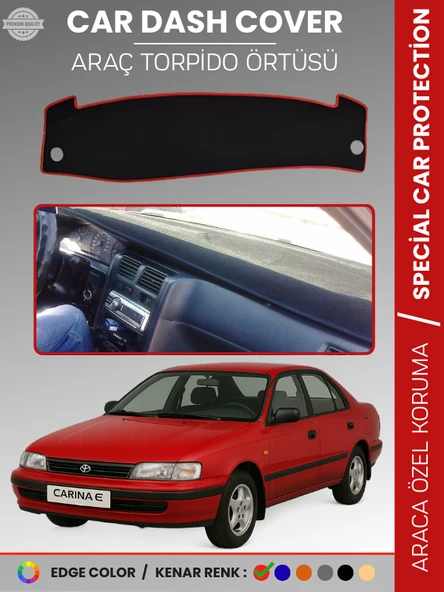 TOYOTA CARİNA-CORONA T190 AİRBAGSİZ (1991-1997) Torpido Örtüsü Ön Göğüs Halı Tam Uyum ürün görseli 1