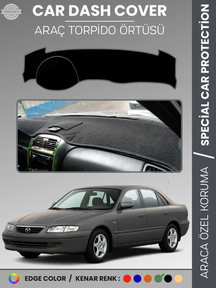 MAZDA 626 (1987-1991) Torpido Örtüsü Ön Panel Halısı Torpido Koruma Özel Kesim Kaymaz Hızlı Montaj ürün görseli 1