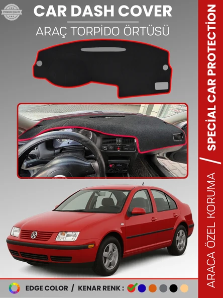 VOLKSWAGEN  JETTA (1997-2003) Torpido Örtüsü Ön Panel Torpido Koruma Tam Uyum Çatlamayı Önler ürün görseli 1
