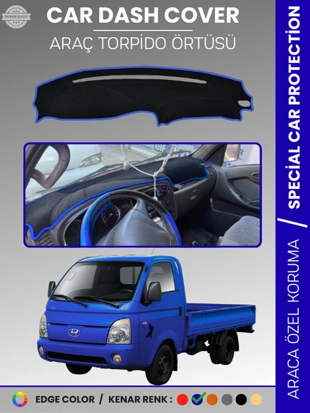 HYUNDAİ H100 PORTER (2004-2019) Torpido Örtüsü Torpido Koruma Tam Uyum Çatlamayı Önler Kolay Montaj ürün görseli 1