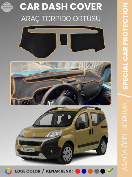 FIAT FİORİNO (2007-2024) Torpido Örtüsü Ön Göğüs Koruma Tam Uyum Çatlamayı Önler ürün görseli 1