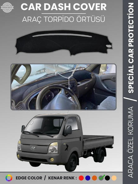 HYUNDAİ H100 PORTER (2004-2019) Torpido Örtüsü Torpido Koruma Tam Uyum Çatlamayı Önler Kolay Montaj ürün görseli 1