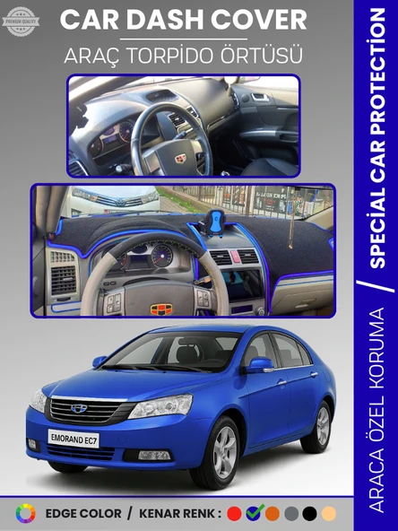 GEELY EMGRAND EC7 (2009-2017) Torpido Örtüsü Ön Göğüs Koruma Torpido Koruma Çatlamayı Önler ürün görseli 1