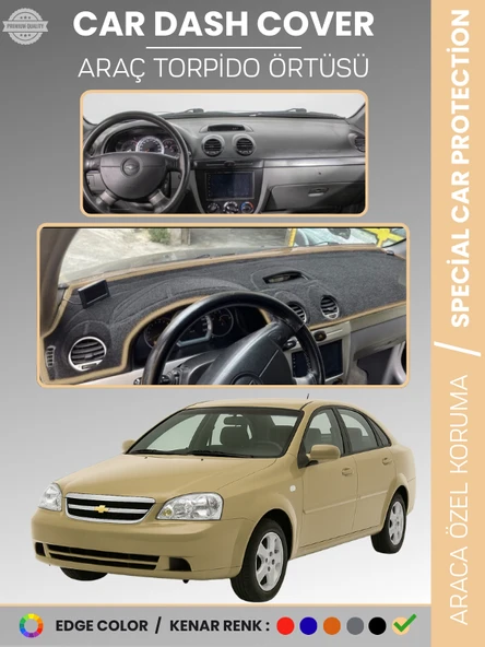 CHEVROLET LACETTİ (2002-2009) Torpido Örtüsü Ön Göğüs Koruma Torpido Koruma Tam Uyum ürün görseli 1