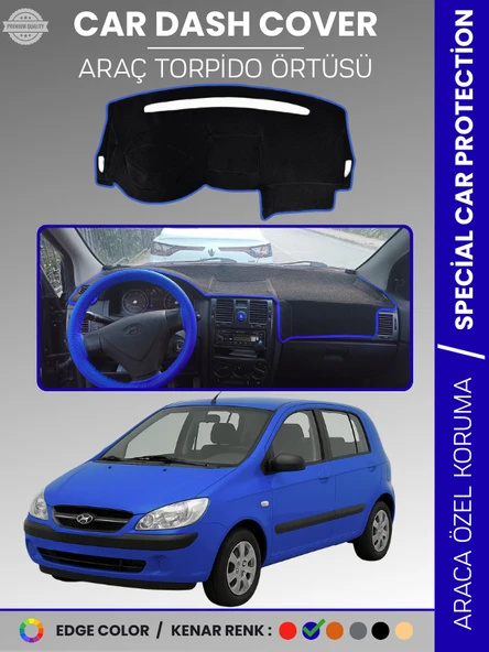 HYUNDAİ GETZ (2002-2011) Torpido Panel Torpido Koruma Araca Özel Çatlamayı Önler Kaymaz Kolay Montaj ürün görseli 1