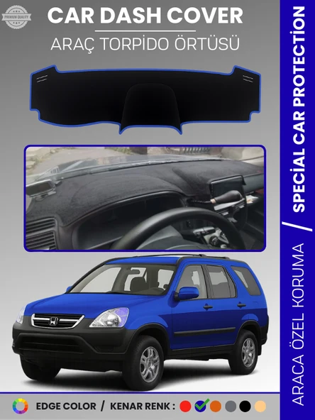 HONDA CR-V (2002-2006) Torpido Örtüsü Torpido Koruma Tam Uyum Çatlamayı Önler Kolay Montaj ürün görseli 1