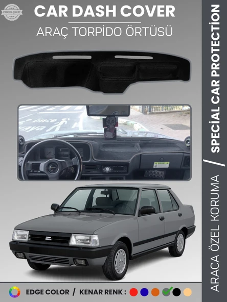TOFAŞ DOĞAN ŞAHİN KARTAL (1988–1993) ALÇAK GÖĞÜS TORPİDO (SLX UYUMLU DEĞİL) Torpido Örtüsü ürün görseli 1