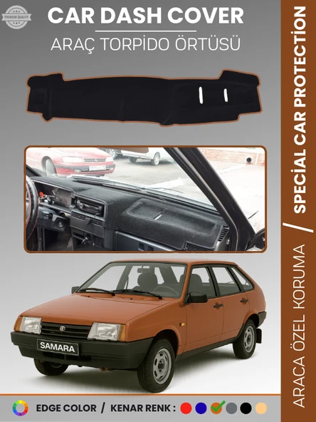 LADA SAMARA ENJEKSİYONLU (1990-2004) Torpido Örtüsü Torpido Koruma Tam Uyum Araca Özel Kaymaz ürün görseli 1