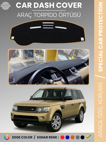 RANGE ROVER SPORT (2005-2013) Torpido Örtüsü Ön Göğüs Koruma Torpido Koruma Çatlamayı UV Koruma ürün görseli 1