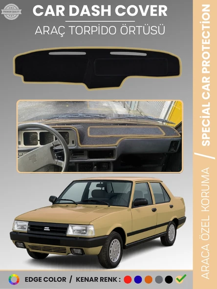 TOFAŞ DOĞAN ŞAHİN KARTAL (1988-1993) ALÇAK GÖĞÜS TORPİDO ÖRTÜSÜ-TORPİDO GÖZLÜ (SLX TORPİDOYA UYMAZ) ürün görseli 1