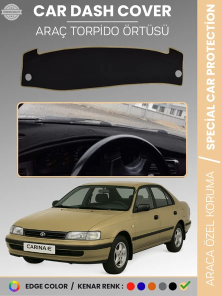 TOYOTA CARİNA-CORONA T190 AİRBAGLİ (1991-1997) Torpido Örtüsü Ön Göğüs Halı Tam Uyum ürün görseli 1