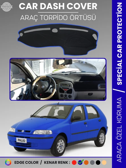FİAT PALİO (1999-2005) Torpido Örtüsü Ön Göğüs Koruma Torpido Koruma Tam Uyum Kaymaz Kolay Montaj ürün görseli 1