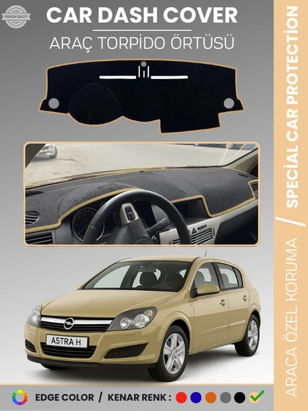 OPEL ASTRA H (2004-2011) Torpido Örtüsü Ön Göğüs Koruma Torpido Koruma Tam Uyum Çatlamayı Önler ürün görseli 1