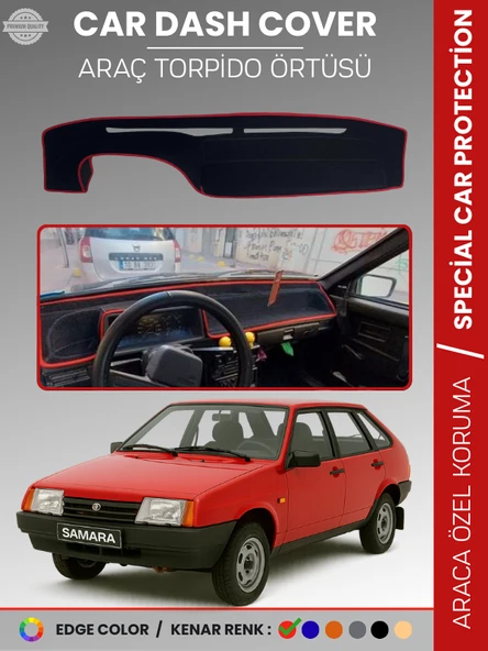 LADA SAMARA KARBİRATÖRLÜ (1990-2004) Torpido Örtüsü Torpido Koruma Tam Uyum Araca Özel Kaymaz ürün görseli 1