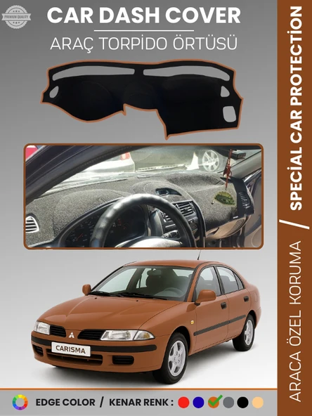 MITSUBISHI CARISMA KÜÇÜK EKRAN (1995-2004) Torpido Örtüsü Premium Kalite Özel Kesim ürün görseli 1