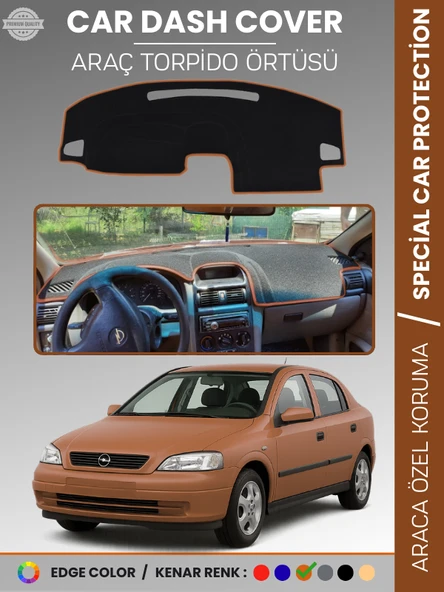 OPEL ASTRA G (1998-2004) Torpido Örtüsü Ön Göğüs Koruma Torpido Koruma Tam Uyum Çatlamayı Önler ürün görseli 1