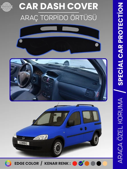 Opel COMBO C (2001-2011) Torpido Örtüsü Ön Göğüs Koruma Torpido Koruma Tam Uyum Çatlamayı Önler ürün görseli 1